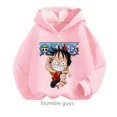 thumbnail image 3 of Sudadera con capucha de Anime One Pieces, ropa para niños, ropa para primavera y otoño para niñas, sudadera con dibujos animados de Luffy Zoro, traje para adolescentes, camisetas con capucha de Sonic, 3 of 5