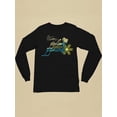 thumbnail image 3 of Hawaiian Mermaid Long Sleeve T-Shirt Women's -Pipeline, 3 of 4