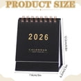 thumbnail image 4 of Aminojy 2026 Desktop Calendar, Standing Spiral Calendar with Large Date Pages for Office Desk Organization, Home Planning, Work Schedule and Daily Management, 4 of 4