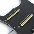 thumbnail image 2 of White 3 Ply Electric Guitar Humbucker Left Handed Pickguard Pickup with Singlecut Wiring Loaded Prewired Swith, 2 of 6