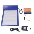 thumbnail image 2 of Chicken Coop Door with Timer Automatic Aluminum Alloy LED HD Display Battery Powered Auto Chicken Door for Farm, 2 of 7