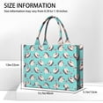 thumbnail image 2 of Large Capacity Tote Bag,Blue Hedgehog Love Handbag Fashion Luxury Tote Bag,15.7"x13"x 5.1" Inches,Laptop Compatible, 2 of 4