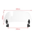thumbnail image 2 of Extensión de parabrisas de motocicleta, Deflector de viento de flujo de aire ajustable Universal, apto para motos de cross y Scooter, 2 of 5