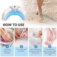 thumbnail image 5 of Nail Fungus Laser Treatment Device for Toenails & Fingernails, Home Use 905nm Infrared Light + 470nm Blue Light for Nail Repair, 5 of 5