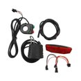 thumbnail image 1 of Electric Bike Front Rear Light Set, Plastic Metal Electric Bike Light Set  for Replacement, 1 of 7