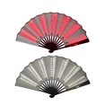 thumbnail image 1 of 2 uds LED ventilador plegable nocturno accesorios de mano decoración regalo luz para boda cumpleaños Blanco Color Rojo SM SunniMix Abanico plegable, 1 of 8