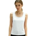 thumbnail image 2 of JIANLAI Women Ribbed Sleeveless Tank Top, Crew Neck Casual Basic Knit, Lightweight Summer Undershirt, 2 of 6