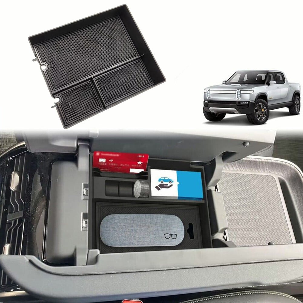 For Rivian R1T& Rivian R1S Accessories Center Console Organizer Tray