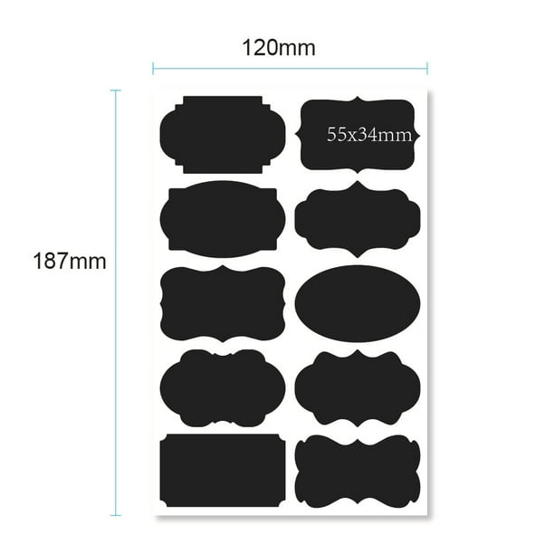 Chalkboard Label,Jar Label,Selfadhesive Jar Labels,Jam Labels