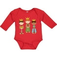 thumbnail image 3 of Inktastic Christmas Three Wisemen Boys or Girls Long Sleeve Baby Bodysuit, 3 of 5