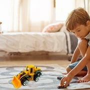6 Pcs Mini Die Cast Car Set 1/64 Scale Alloy Construction Trucks - Dump Truck, Excavator, Forklift, Road Roller, Bulldozer, Mixer Truck - Toy Cars for Kids Boys Girls Birthday Xmas Present