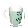 thumbnail image 2 of Yiaed Not All Those Who Wander Are Lost1 Print Ceramics Coffee,Large Handle Design,Extra Large Tea and Coffee Cup for Office and Home Mugs, 2 of 6