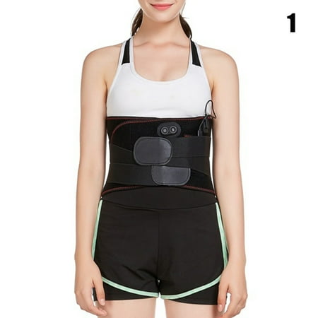 

USB Electric Heating Waist Belt Cordless Heated Massage Wrap Support Adjustable Brace New TOPOINT