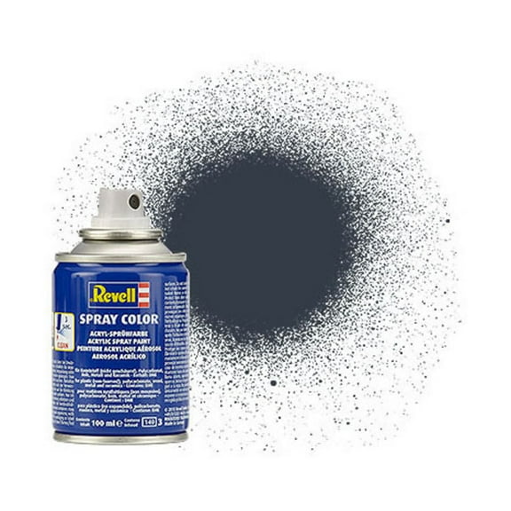 Revell Spray Color Paint 100 ml, Tank Gray Matte
