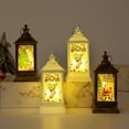thumbnail image 7 of Taicans Christmas Antiqued Vintage Lantern,LED Small Lanterns Indoor Red Lanterns Decorative Outdoor Hanging Lantern Decorative Candle Lanterns Farmhouse Decor for Weddings Party Halloween Xmas Decor, 7 of 7