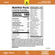 SlimFast High Protein 20g Energy Ready To Drink Meal Replacement Shake Coffee House Caramel Latte, 11oz, 12ct