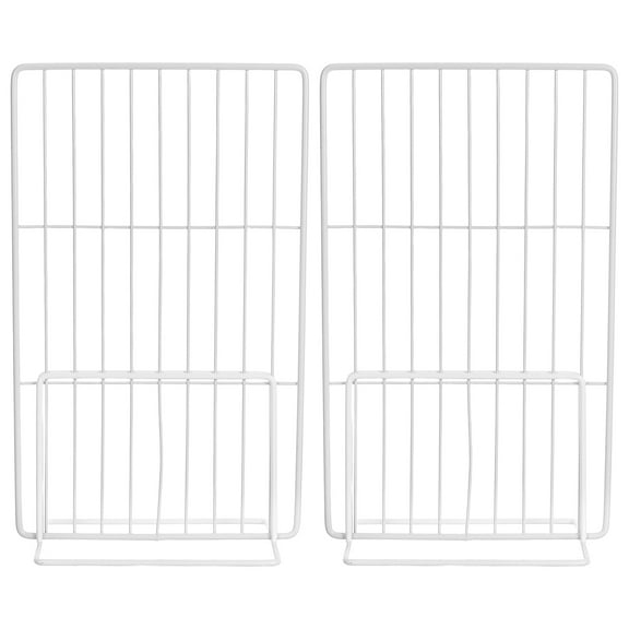 UPOUART 2Pcs Strong Iron Refrigerator Divider Wire for Freezer and Kitchen Shelf Organizer