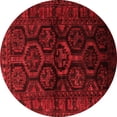 thumbnail image 1 of Ahgly Company Indoor Round Persian Red Traditional Area Rugs, 6' Round, 1 of 4