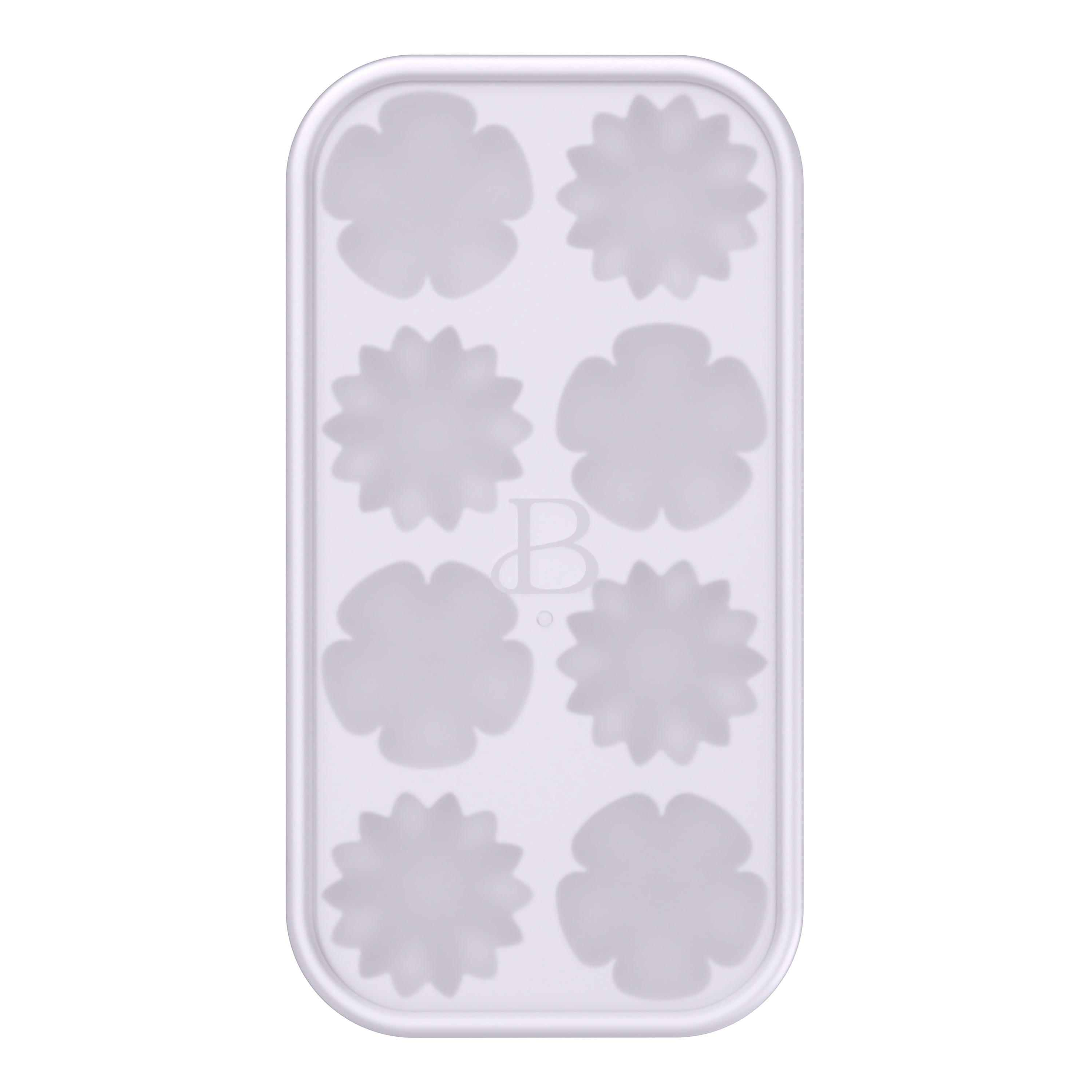 Beautiful by Drew Barrymore Silicone Flower Mold with Lid, Lavender
