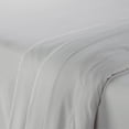 thumbnail image 4 of Serta Simply Clean 4-Piece Antimicrobial Solid Bed Sheet Set, King, Silver Grey, 4 of 10