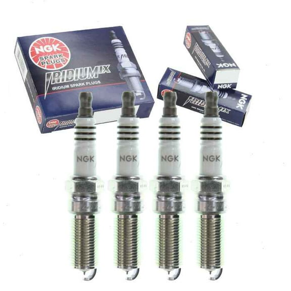 4 pc NGK Iridium IX Spark Plugs compatible with Mazda MX-5 2.0L L4 2011-2014