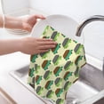 thumbnail image 6 of Sikiie Turtle On Skateboard Waffle Weave Kitchen Dish Cloth,Super Absorbent Kitchen Dish Towels 16*26 Inches for Dish Rags Washing Dishes, Drying Dishes, 6 of 7