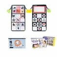 thumbnail image 1 of Mirror Cloth Book for Babies, Folding Sensory Toy with Crinkle Paper and Animal Patterns, Early Learning Cognition for 0-2 Years, 1 of 7
