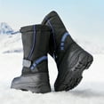 thumbnail image 6 of Dream Pairs Kids Boys Girls Waterproof Mid Calf Snow Boots Outdoor Insulated Winter Warm Duck Boots, 6 of 6