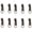 No. 3 bronze puller, variant on Ywmsfl 10 Pcs Zippers Pullers Single/Double Side Zip Slider 3# 5# Zippers Pull for Clothes Bag Luggage