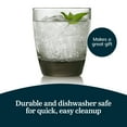 thumbnail image 5 of Libbey Classic Smoke Rocks Glasses Set, Classic Glassware Drinking Glasses Set of 12, Elegant, Dishwasher Safe Glasses for Cocktail Parties And More, 5 of 6