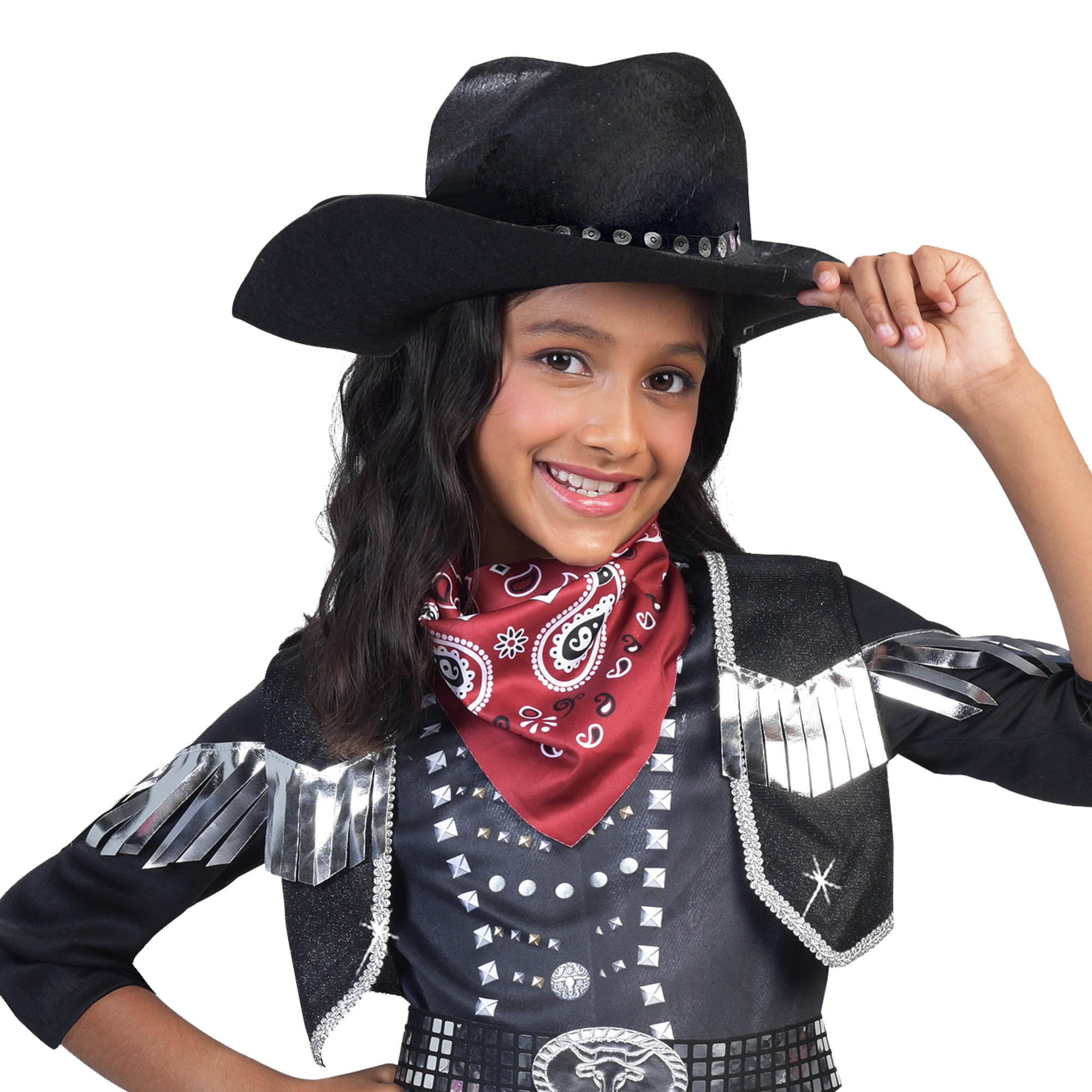 Punky Cowgirl Halloween Costume for Children, Girls' Size M (7/8), by Way to Celebrate