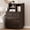 Dark Oak, variant on Catrimown White Farmhouse Nightstands, 30 Inch Tall Bedside End Table with Hutch Storage
