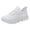 White, variant on XIMIN Men Running Shoes - Mesh Lightweight Walking Sneakers, Breathable Casual Athletic Gym Workout Sports Comfort Shoes