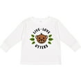 thumbnail image 3 of Inktastic Live Love Otters Boys or Girls Long Sleeve Toddler T-Shirt, 3 of 5