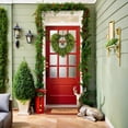 thumbnail image 6 of Fek888 Christmas Decorations Wreath Outdoor Winter Wreaths For Front Door Large Christmas Wreath Artificial Green Wreath For Front Door Window Walls Christmas Decor Indoor Outdoor Home, 6 of 6
