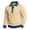 Beige, variant on Polo Shirts for Men Long Sleeve Casual Fall Denim Lapel Collared Button Down Polo Top, M
