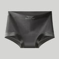 thumbnail image 2 of Eagokdc Women's Cotton Underwear Plus Size High Waisted Full Coverage Seamless Comfortable Panties Briefs Size L-3XL, 2 of 6
