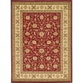 thumbnail image 1 of Unique Loom Voyage Collection Tapis Traditionnel Oriental Classique Design Complexe, 9' 0 x 12' 0 Rectangulaire, Rouge/or, 1 of 1
