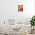 thumbnail image 2 of Stupell Industries Pop Style Giraffe Primaries Modern Contemporary Animal Wood Wall Art, 10 x 15, Design by Daniel Sproul, 2 of 5