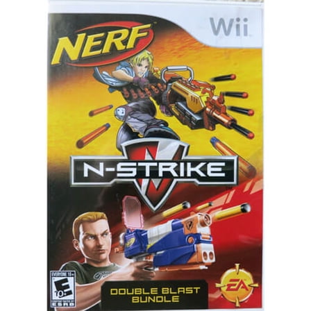 Pre-Owned Nerf N-Strike Double Blast Bundle - Nintendo Wii
