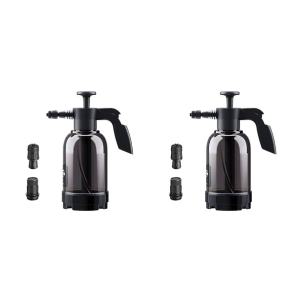 Rociador de agua Scienceny 2L Negro 2 piezas