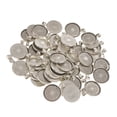 thumbnail image 3 of 50pcs Antique Alloy Metal Bezel Pendant Cabochon Settings Blank Trays 25mm/ 1 Inch -, 3 of 7