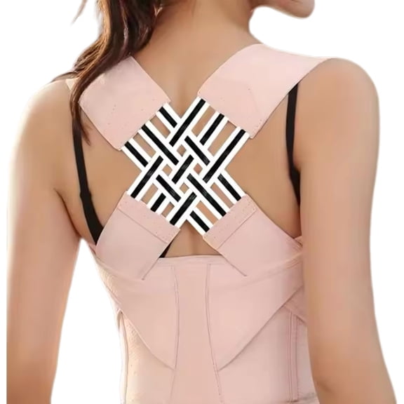 BRACE POSTURE CORRECTOR, UNISEX, CORRECTOR DE POSTURA (Pink, X-Large)