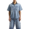 thumbnail image 1 of AVX Mens Cruise Denim Shirt, 1 of 4