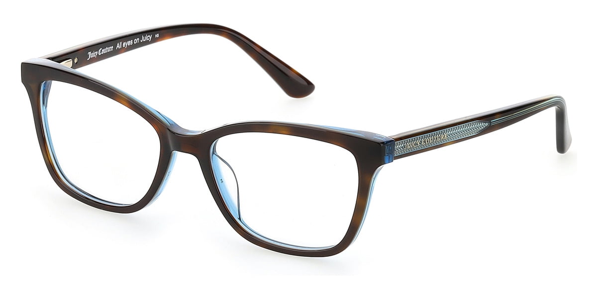 Juicy Couture Rectangle Women Havana Acetate Frame Juicy Couture Women main image 2