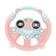 thumbnail image 5 of Volante de juguete para niños, juguetes para bebés, juguete interactivo con música y luz para cumpleaños. Rosa, 5 of 9