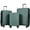 Green-2, variant on Travelhouse 3 Piece Hardside Luggage Set Hardshell Lightweight Suitcase with TSA Lock Spinner Wheels 20in24in28in.(Light Purple)