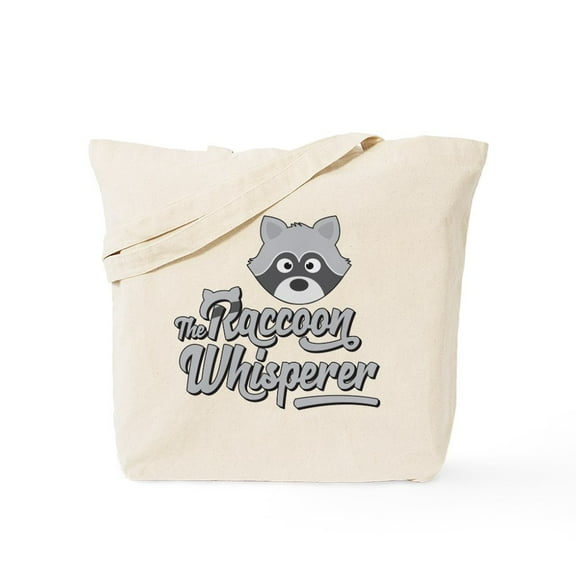 CafePress - The Raccoon Whisperer Tote Bag - Unisex Canvas Tote Bag, Beige, 1-Piece