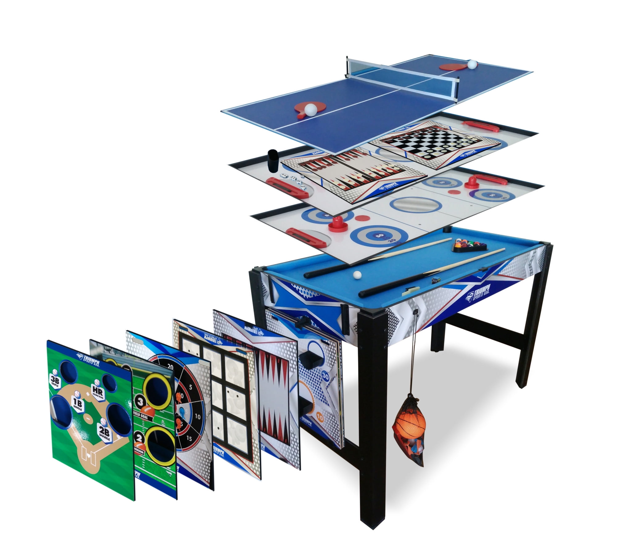 Air League 12 in 1 Folding Games Table 