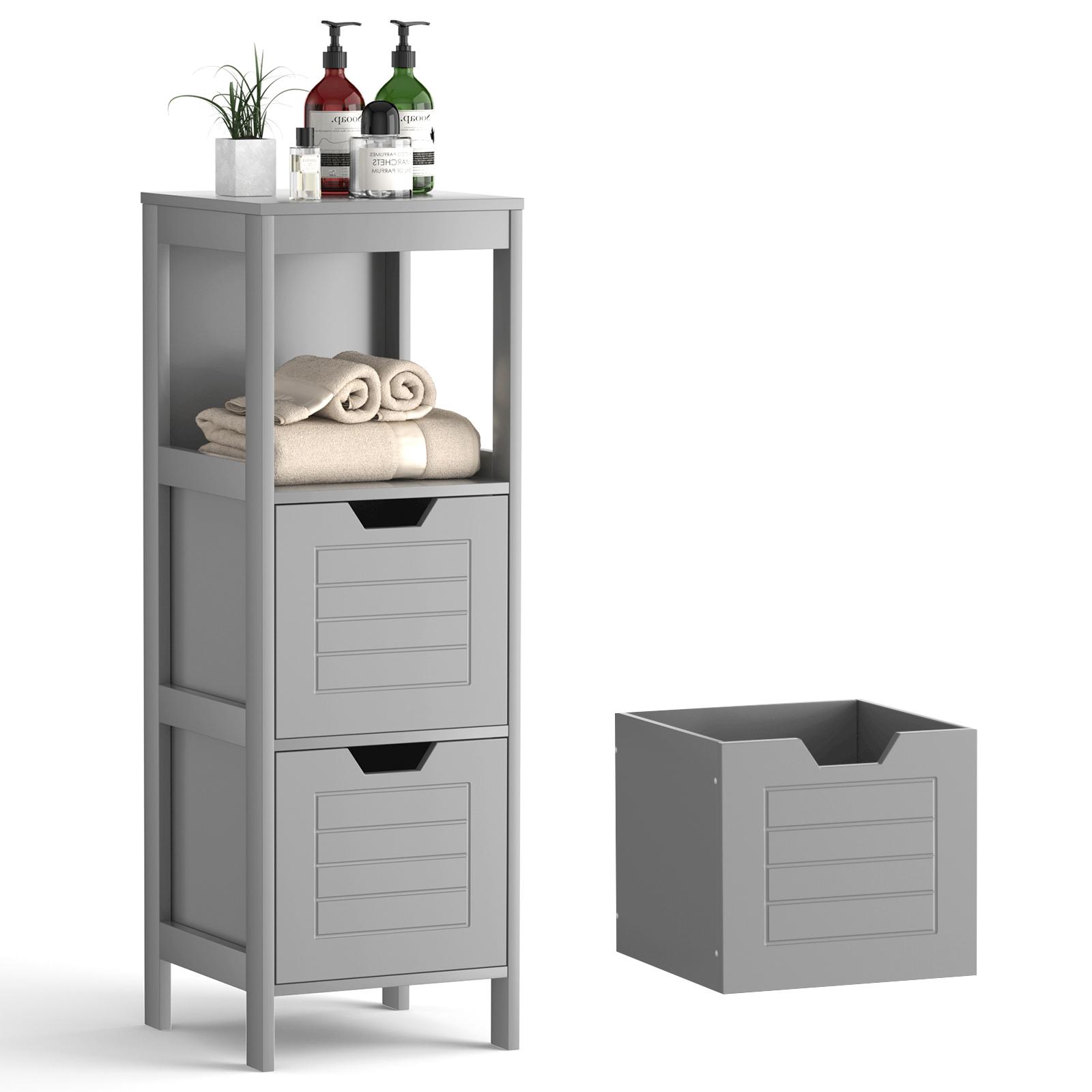 Giantex Bathroom Floor Multifunctional FreeStanding Storage